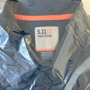 5.11 Tactical Black and Orange Jacket BRAND NEW - NEVER WORN ORIGINAL PACKAGING
